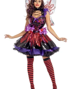 Party King Dark Fairy Costume Sexy Halloween Costumes