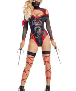Party King Crouching Dragon Ninja Costume Sexy Halloween Costumes 10 Party King Crouching Dragon Ninja Costume Sexy Halloween Costumes