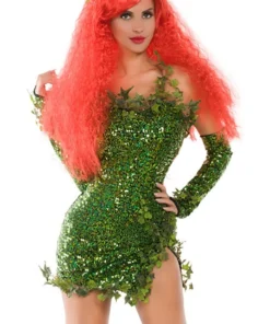 Party King Sexy Halloween Costumes Poisonous Villain Costume 8 Party King Sexy Halloween Costumes Poisonous Villain Costume