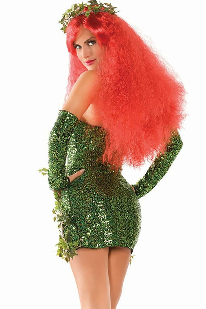 Party King Sexy Halloween Costumes Poisonous Villain Costume 5 Party King Sexy Halloween Costumes Poisonous Villain Costume