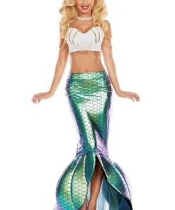 Party King Sexy Halloween Costumes Under The Sea Mermaid Costume 6 Party King Sexy Halloween Costumes Under The Sea Mermaid Costume