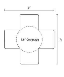 GE Apparel Kaleidoscope Multicolor XX Nipple Pasties