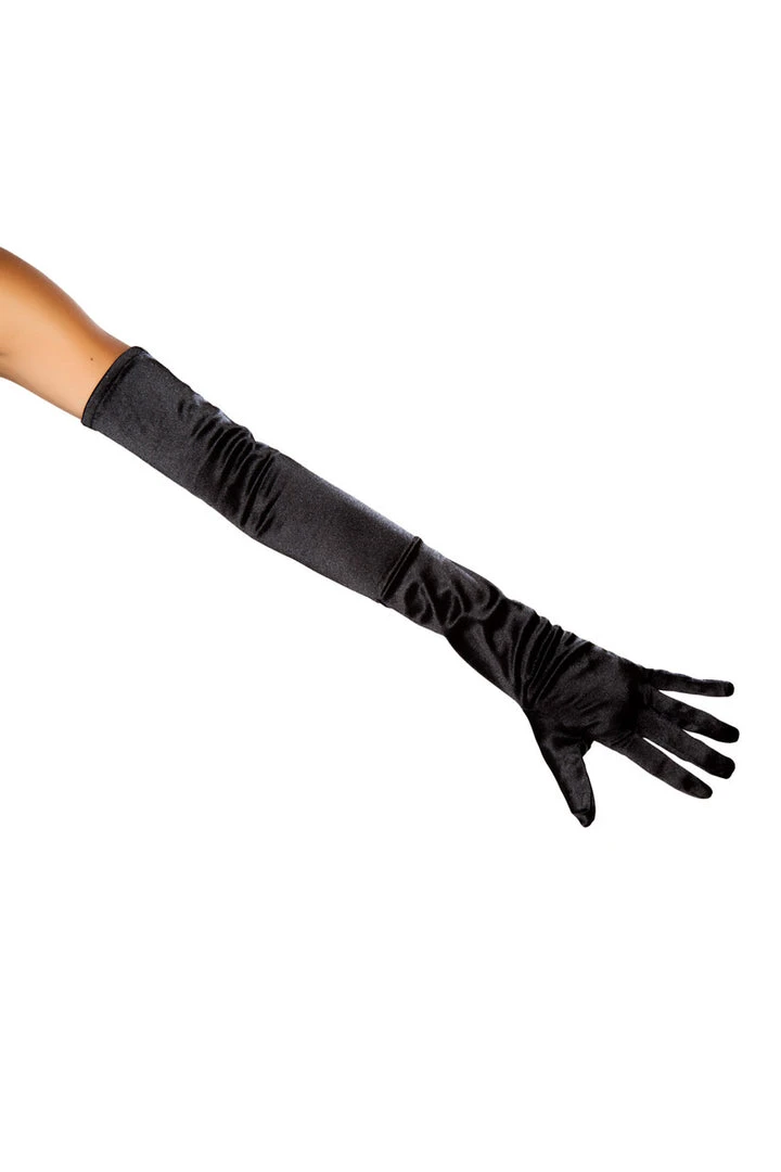 Roma Costume Stretch Satin Gloves Accessories 5 Roma Costume Stretch Satin Gloves Accessories