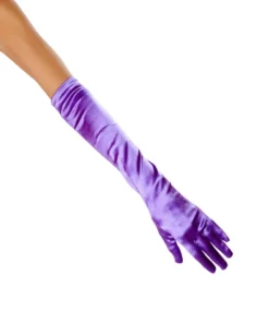 Roma Costume Stretch Satin Gloves Accessories