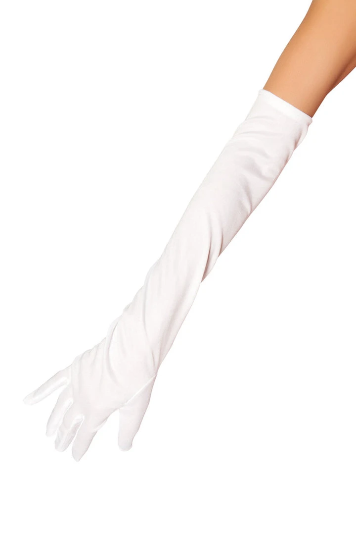 Roma Costume Stretch Satin Gloves Accessories 4 Roma Costume Stretch Satin Gloves Accessories