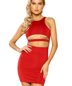 Roma Costume Underboob Bodycon Dress Clothing