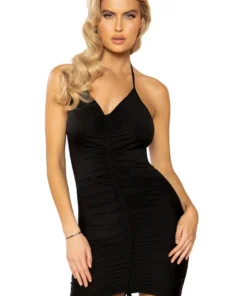 Roma Costume Center Scrunch Mini Dress Clothing