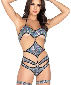 Roma Costume Underboob Diamond Romper