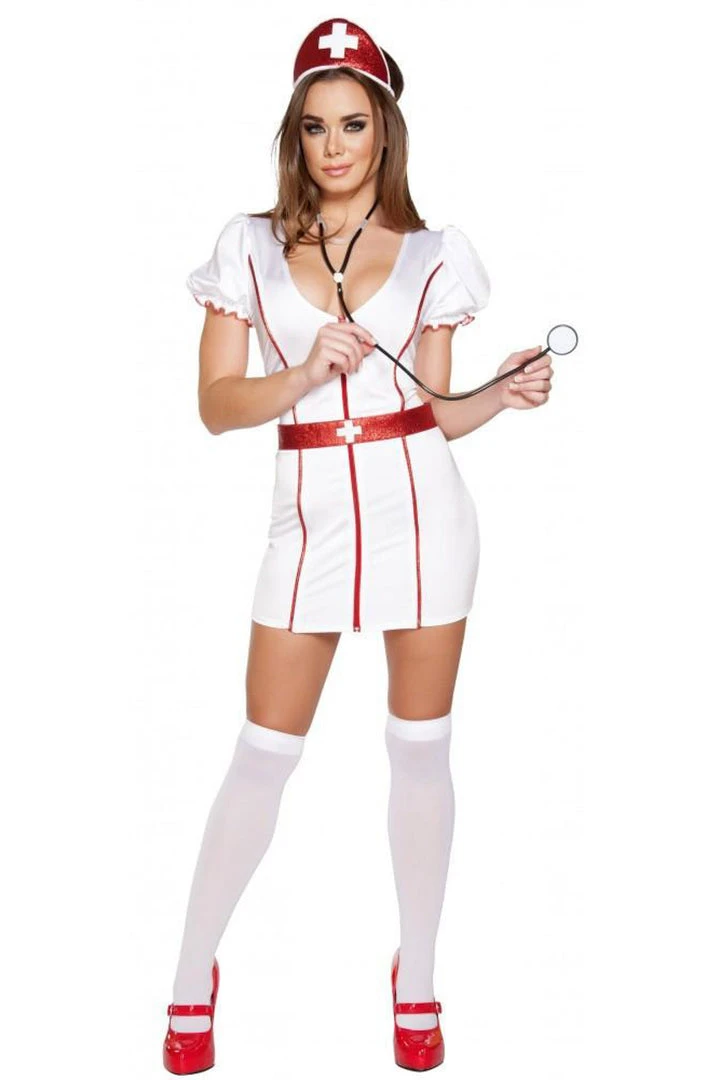 Roma Costume Caretaker Cutie Nurse Costume Sexy Halloween Costumes 3 Roma Costume Caretaker Cutie Nurse Costume Sexy Halloween Costumes