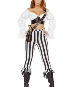 Roma Costume Beautiful Pirate Mate Costume Sexy Halloween Costumes
