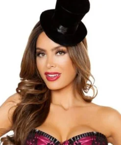 Roma Costume Mini Top Hat