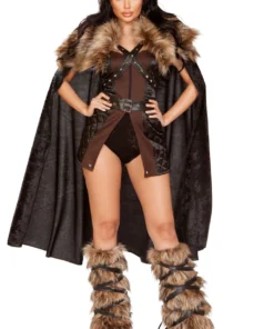 Roma Costume Northern Warrior Costume Sexy Halloween Costumes