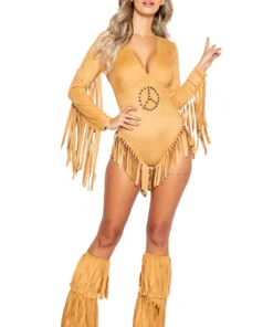 Roma Costume Sexy Halloween Costumes Peace Lover Hippy Costume