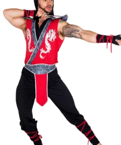 Roma Costume Sexy Halloween Costumes Men's Deadly Combat Ninja Costume