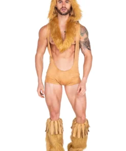 Roma Costume Men's King Of The Jungle Costume Sexy Halloween Costumes