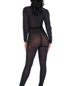 Roma Costume Bodystockings Sheer Glitter Bodysuit 6 Roma Costume Bodystockings Sheer Glitter Bodysuit