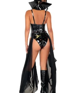 Roma Sexy Halloween Costumes Piercing Beauty Vampire Costume