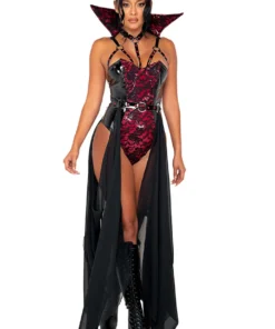 Roma Sexy Halloween Costumes Piercing Beauty Vampire Costume
