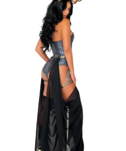 Roma Sexy Halloween Costumes Sensual Serpent Medusa Queen Costume