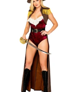 Roma Sexy Halloween Costumes Pirate Buccaneer Beauty Costume