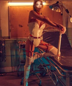 Roma Naughty Vinyl Nurse Costume Sexy Halloween Costumes 8 Roma Naughty Vinyl Nurse Costume Sexy Halloween Costumes