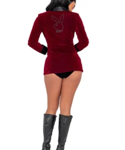 Roma Sexy Halloween Costumes Playboy Smoke Lounge Madam Costume