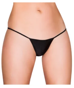 Roma Costume Wet Look Thong Lingerie