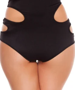 Roma Costume High-Waist Shorts With Cut Outs