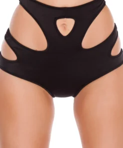 Roma Costume High-Waist Shorts With Cut Outs