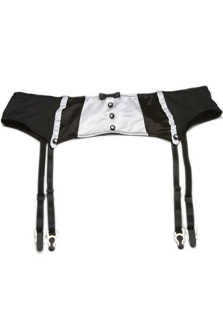 Shirley Of Hollywood Tuxedo Garter Belt Plus Plus Size Lingerie 1 Shirley Of Hollywood Tuxedo Garter Belt Plus Plus Size Lingerie