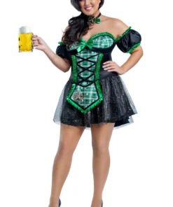 Starline Plus Size Lucky Beer Girl Costume