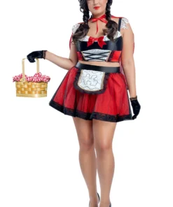 Starline Plus Size Little Miss Red Halloween Costume
