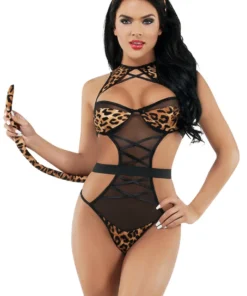 Starline Costume Night Time Leopard Lingerie