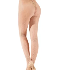 Starline Hosiery Fishnet Nude Beige Tights