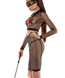Starline Lingerie Femdom Fishnet Dominatrix Outfit