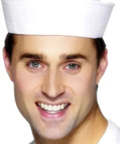 Smiffy's White Sailor Hat Hats