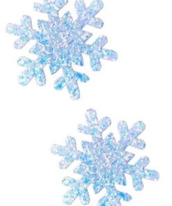 NevaNude Chunky Glitter Snowflake Christmas Nipple Pasties Lingerie