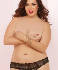 Seven Till Midnight Plus Size Split Crotch Thong