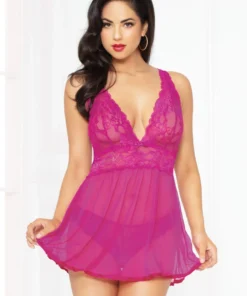 Seven Till Midnight Lingerie Lovely In Lace Babydoll 10 Seven Till Midnight Lingerie Lovely In Lace Babydoll