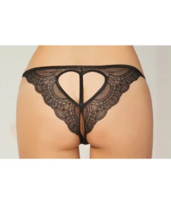 Seven Till Midnight Open Crotch Heart Back Panty