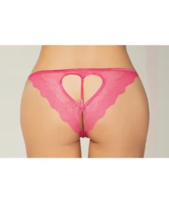 Seven Till Midnight Open Crotch Heart Back Panty