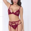 Seven Till Midnight Lovely Lace And Net Bra Set