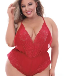 Seven Till Midnight Plus Size Delicate Play Romper