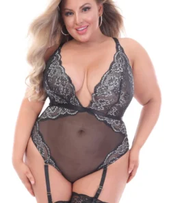 Seven Till Midnight Plus Size Passion Teddy