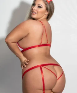 Seven Till Midnight Plus Size Quick Fix Nurse Teddy