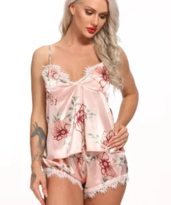 3WISHES Lingerie Flirty Floral Sleep Set 10 3WISHES Lingerie Flirty Floral Sleep Set