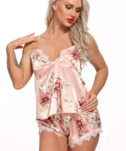 3WISHES Lingerie Flirty Floral Sleep Set 12 3WISHES Lingerie Flirty Floral Sleep Set