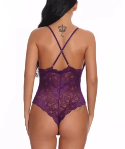 3WISHES Lingerie Lacy V-Cut Teddy 31 3WISHES Lingerie Lacy V-Cut Teddy