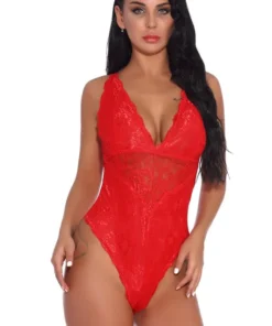 3WISHES Lingerie Lacy V-Cut Teddy 23 3WISHES Lingerie Lacy V-Cut Teddy