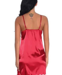 3WISHES Lovely Lace And Satin Chemise 8 3WISHES Lovely Lace And Satin Chemise